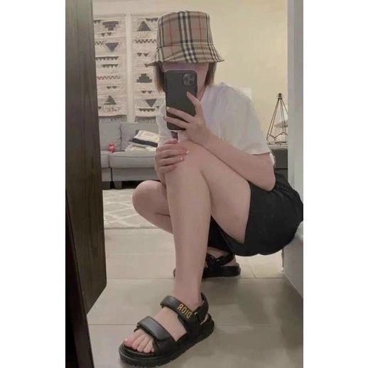 Sandal bệt 2 quai D i o r hot hit fullbox