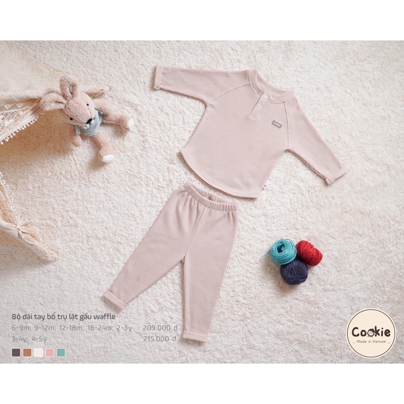 Cookie Bộ len dày đẹp cho bé trai bé gái đẹp