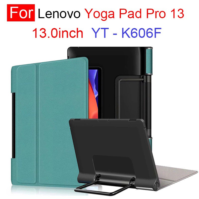 Bao Da Pu Máy Tính Bảng Nắp Gập Có Thể Điều Chỉnh Cho Lenovo Yoga Pad Pro 13.0inch Ốp