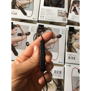 Tai Nghe thể thao kim loại Bluetooth SENDEM E32 Nút Cảm Ứng 2 tai - Chịu nước- Cách Âm Tốt