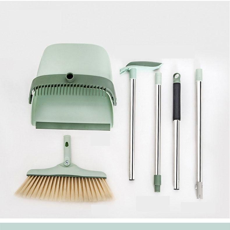 Chổi Quét Nhà Kèm Khay Đựng Rác Xoay 180 Độ