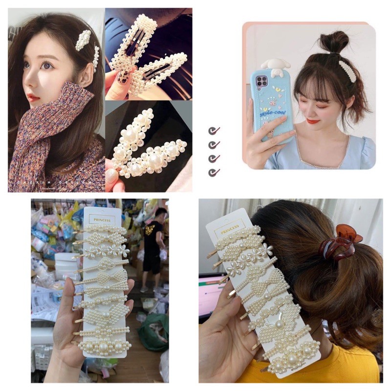 SET 10 KẸP PHONG CÁCH HÀN QUỐC