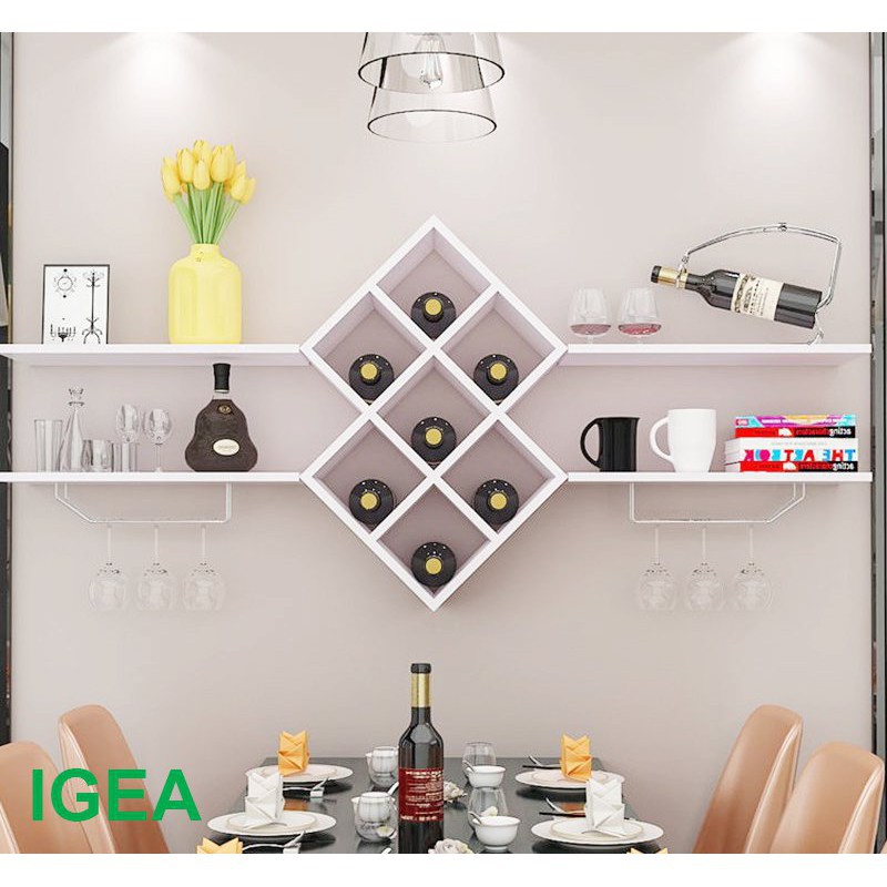 BỘ KỆ PHÒNG KHÁCH TREO TƯỜNG(ko móc ly).GP26 | BigBuy360 - bigbuy360.vn