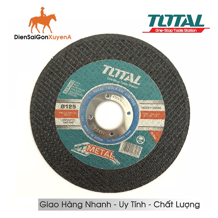 Đĩa cắt kim loại cắt sắt 180mm 7inch TOTAL TAC2211803SA - Điện Sài Gòn Xuyên Á