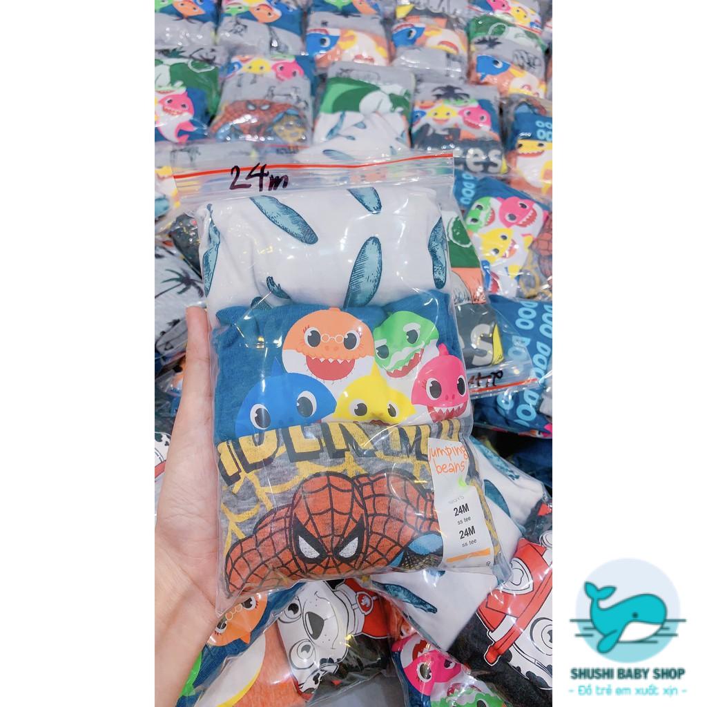 [Có sẵn] [FreeShip] [Ảnh thật] Áo Thun Jumping Bean + Chick pea Bé Trai TQXK Dư Xịn