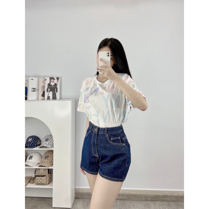 (HÀNG XUẤT XỊN) Quần short jean thêu tim Q2237 M//L//B N//Y HEART DENIM SHORTS Made in Vie full-tem-tag Size S M L