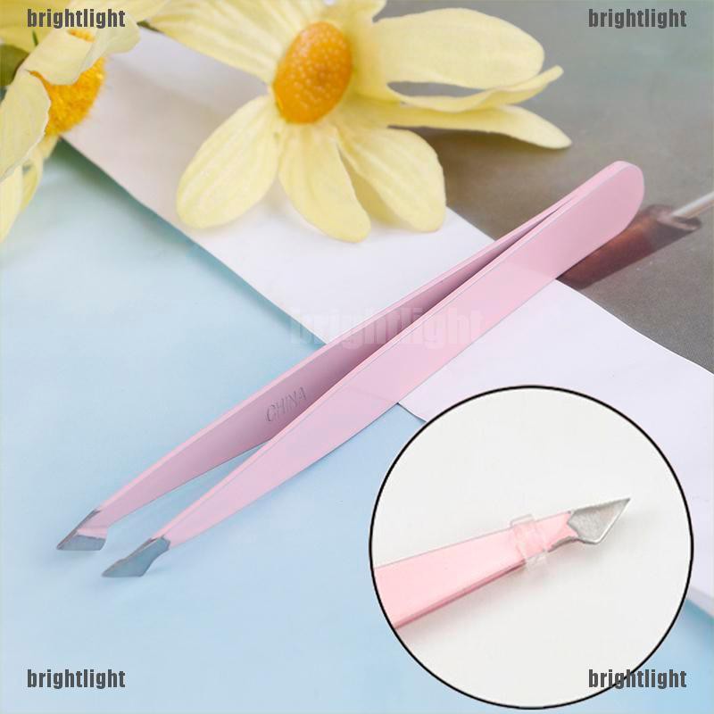 Dụng Cụ Tẩy Lông Mặt Bằng Thép Không Gỉ Có Đèn LED