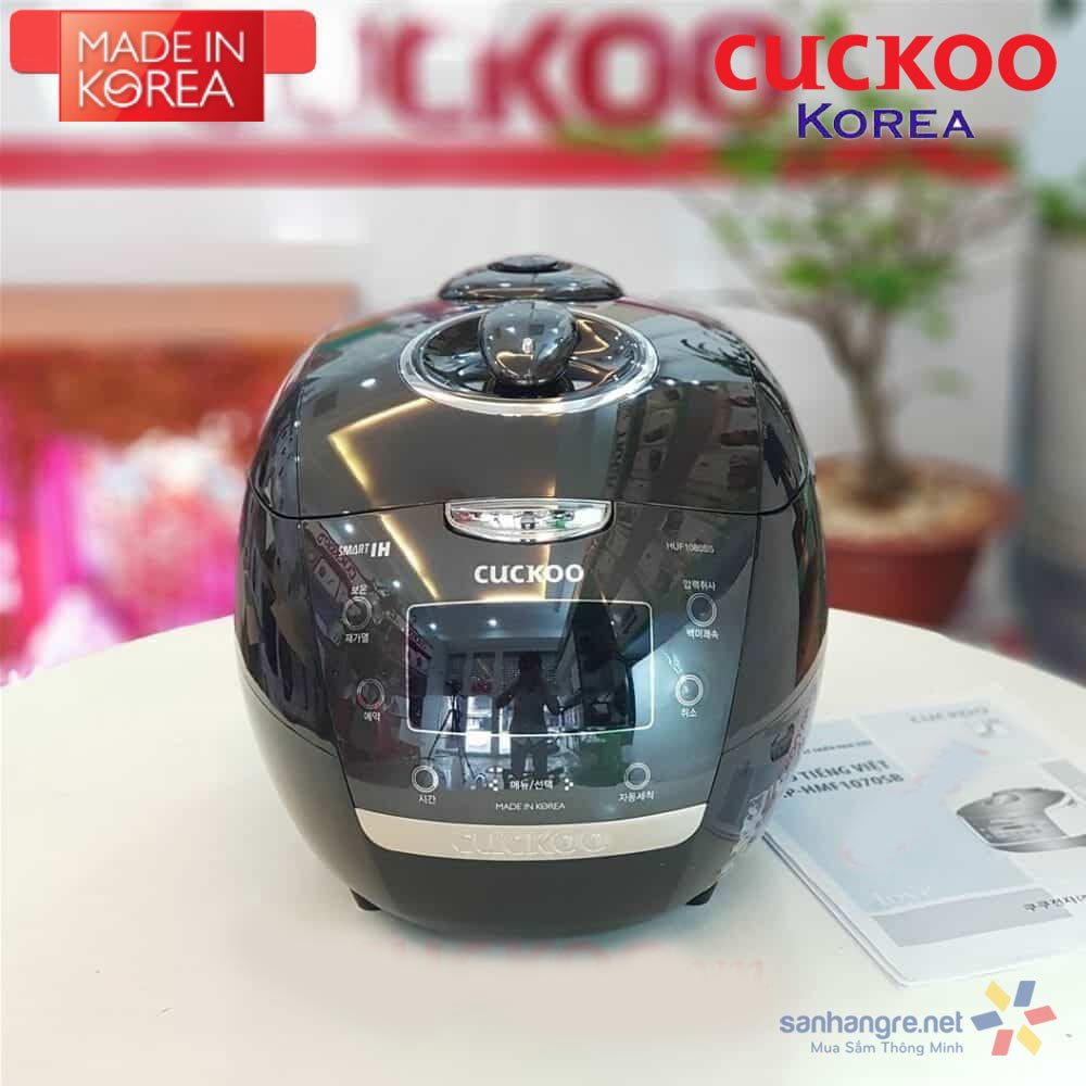 Nồi cơm điện cao tần Cuckoo CRP-HUF1080 dung tích 1.8 lít - Made in Korea