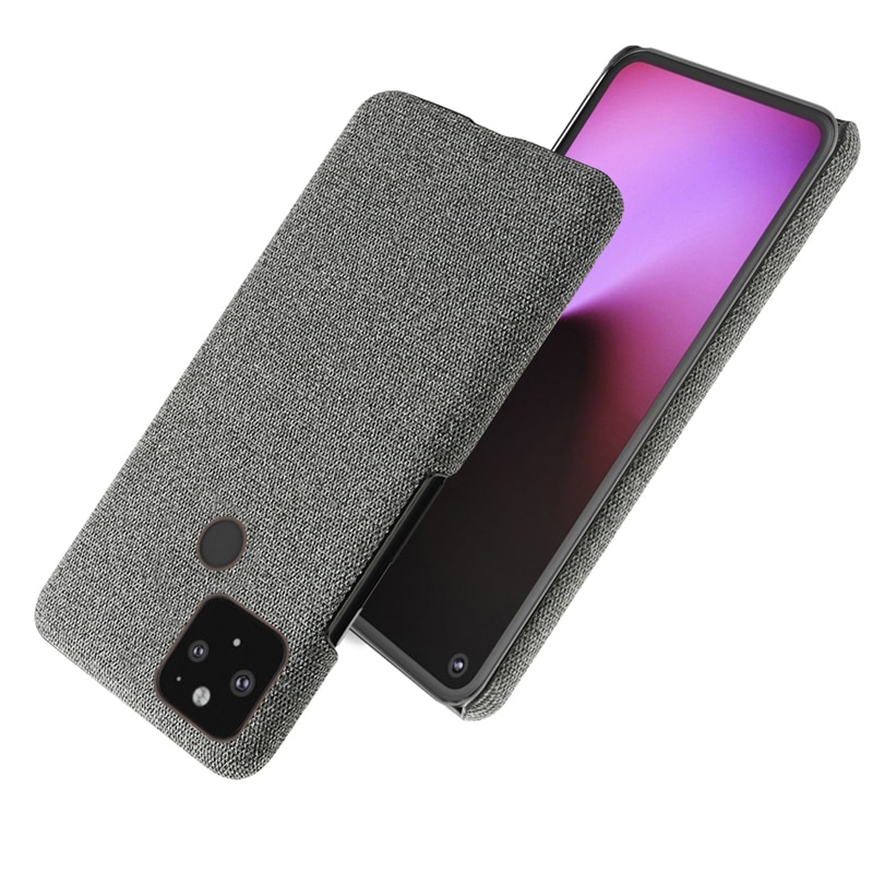 Ốp điện thoại vải cứng thiết kế thời trang cho Google Pixel 5 / Pixel 4a 4g / Pixel 4a 5g