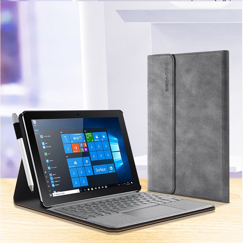 Bao da cao cấp Surface Pro 8 ( năm 2021) Hiệu Smondor M20