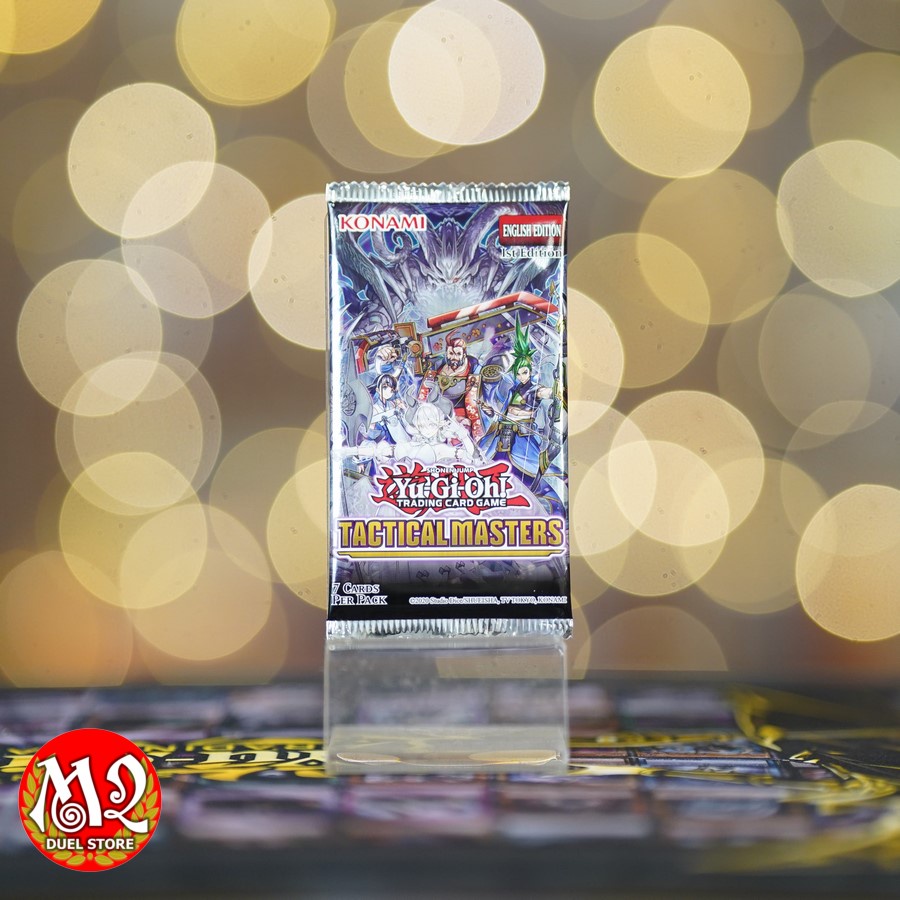 Hộp thẻ bài Yugioh Tactical Masters Booster Box - Sealed 24 packs - Nhập khẩu từ Anh Quốc UK
