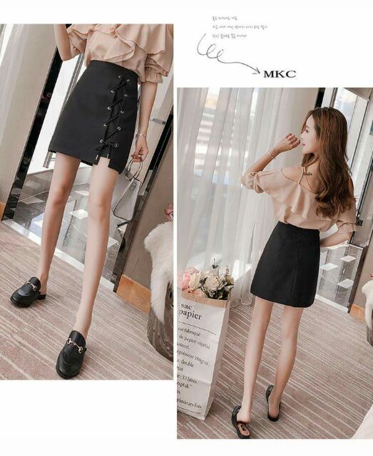 Váy ngắn,Chân váy,Quần nữ, họa tiết hình nơ, xòe, thắt dây, cạp cao, ôm hông tôn dáng, chất mềm mại | BigBuy360 - bigbuy360.vn