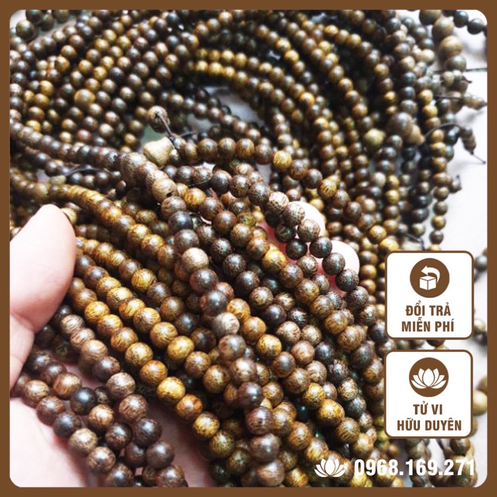 Vòng tay gỗ Trầm Tốc 💕FREESHIP💕 108 hạt đeo tay thanh lịch, hương thơm tự nhiên. Đổi trả miễn phí, Xem Tử vi hữu duy | BigBuy360 - bigbuy360.vn