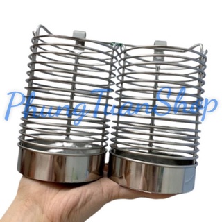Ống Đựng Đũa Muỗng Treo Tường Chất Liệu Inox Cao Cấp