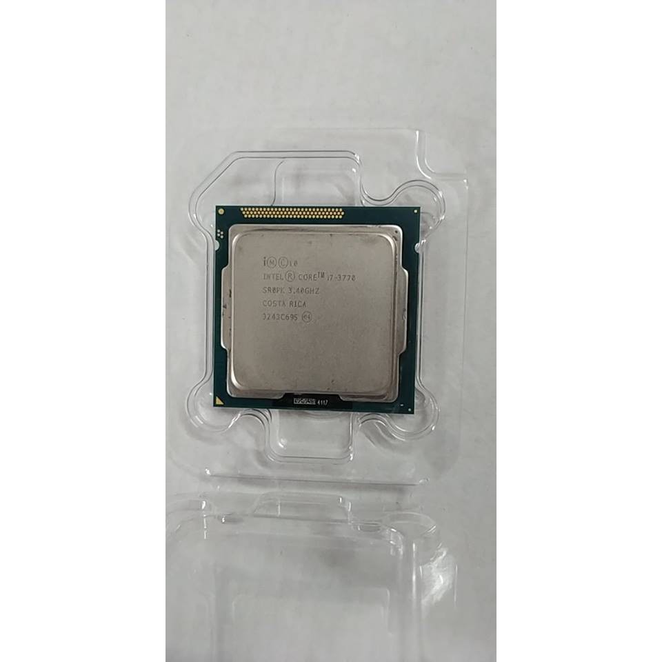 CPU core i7 3770