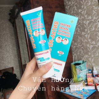 Kem chống nắng trắng da Nga SPF50