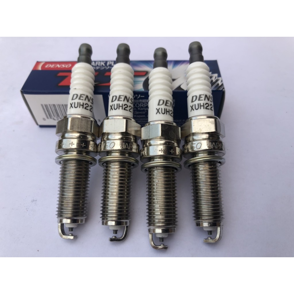 Bộ 4 chiếc Bugi XUH22TT nhãn hiệu DENSO Nhật Bản( Huyndai i10/ i30/ i30CW; Tucson 2.0)
