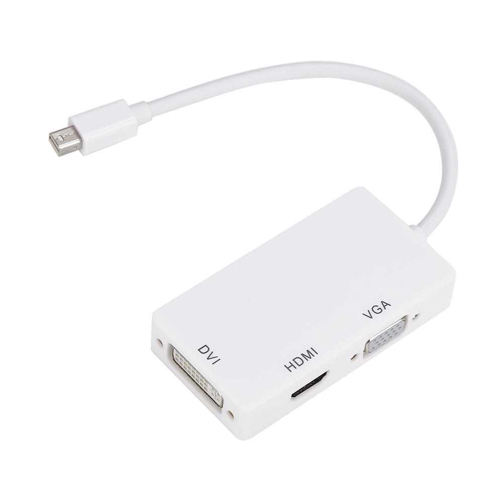 Mini Display Port To HDMI / DVI / VGA Adapter Cable