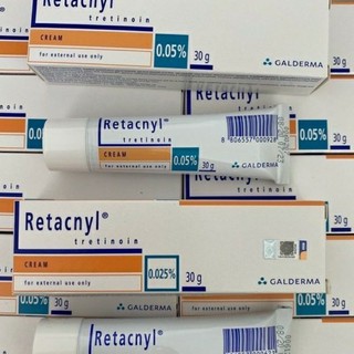 Tretinoin Retacnyl Cream 0,025% [30g- Auth]- Kem hỗ trợ giảm mụn trẻ hóa