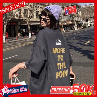 Áo thun tay lỡ Nam Nữ Oversize, áo phông form rộng unisex