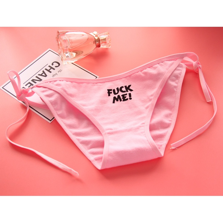 Quần lót nữ siêu gợi cảm buộc dây Fuck me | BigBuy360 - bigbuy360.vn
