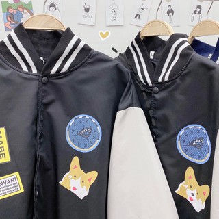 Áo khoác Varsity jacket cún MAE