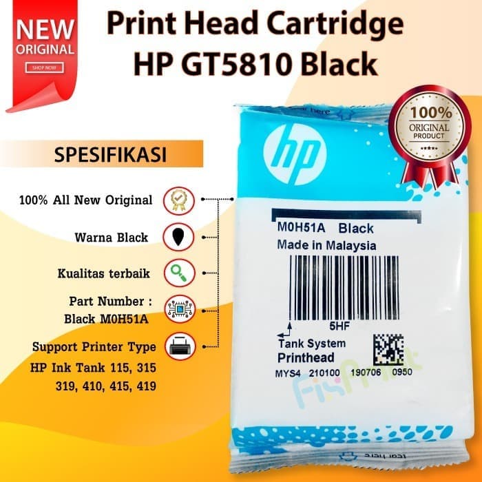 Đầu Máy In Hp Gt5810 Gt 5810 Gt5820 M0H51A Fsb1870