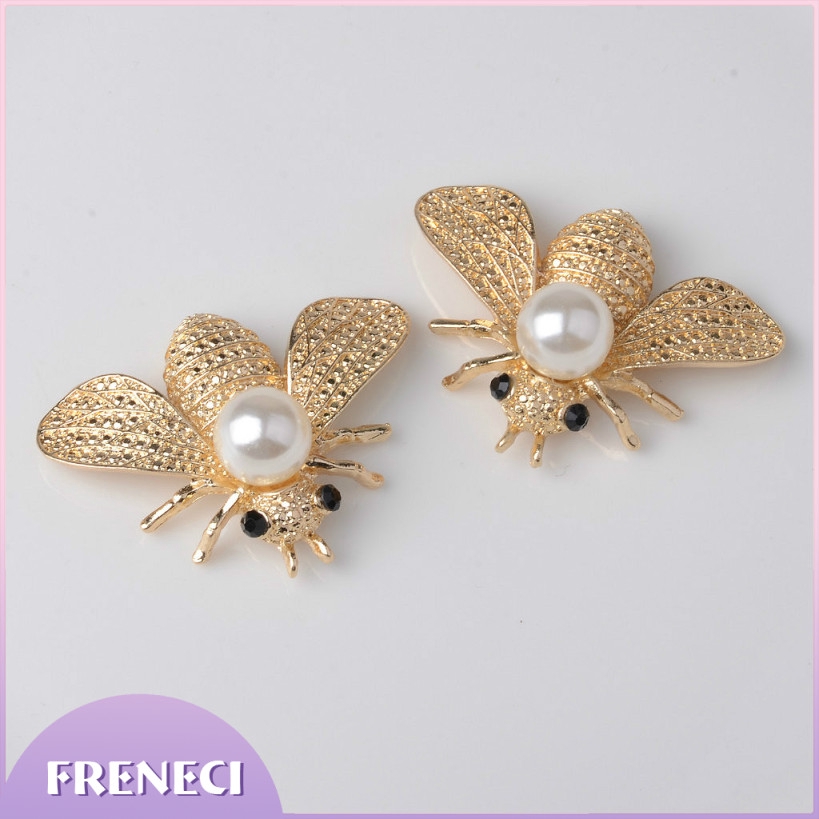 Set 5 Cúc Áo Hình Con Ong Xinh Xắn Dùng Để Trang Trí Đồ Thủ Công