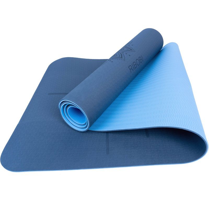 Thảm tập yoga định tuyến relax tpe cao cấp 6mm kèm túi đeo Sportslink