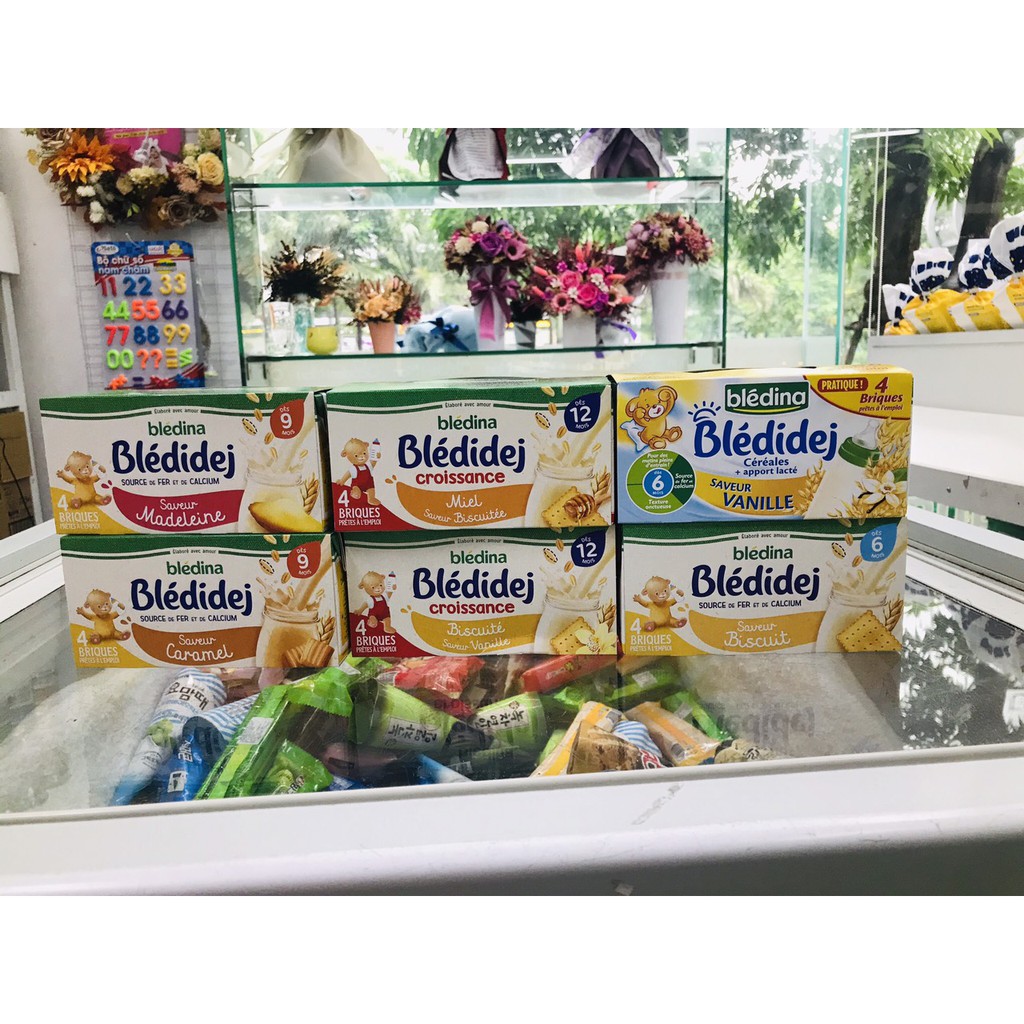 Sữa nước Bledina vị bich quy vani 12m date 16.12.2023