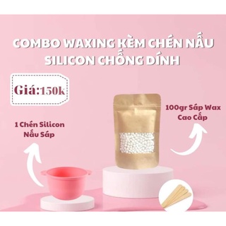Chén chống dính silicon sáp wax nóng