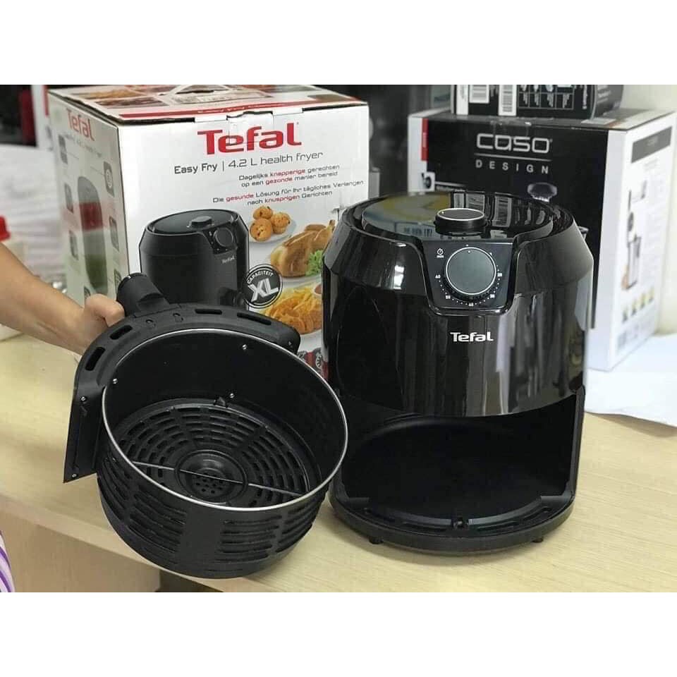 Nồi Chiên Không Dầu Tefal EY2018 Dung Tích 4.2 Lít Nhập Khẩu Pháp, Bảo Hành 24 Tháng Chính Hãng