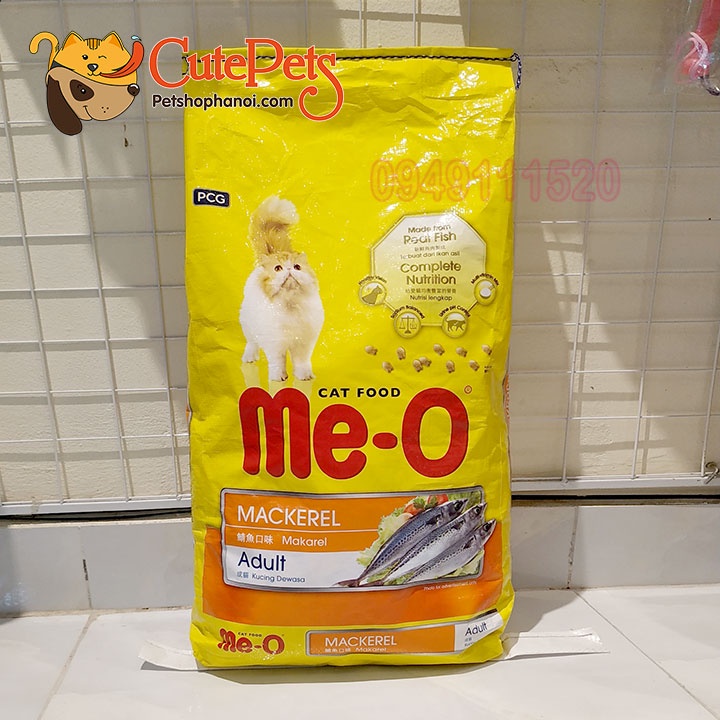 Thức ăn cho mèo Me-O adult 350g Vị Hải sản Cá Ngừ Cá thu - Phụ kiện thú cưng Hà Nội