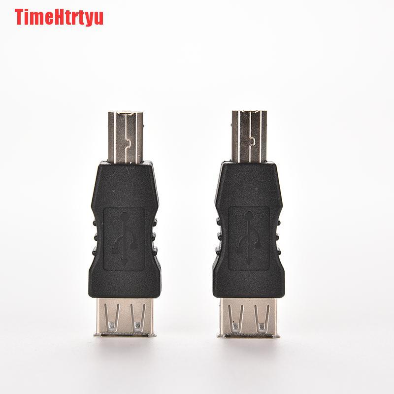 Set 2 Đầu Chuyển Đổi Từ Usb Type A Sang Usb Type B Chuyên Dụng