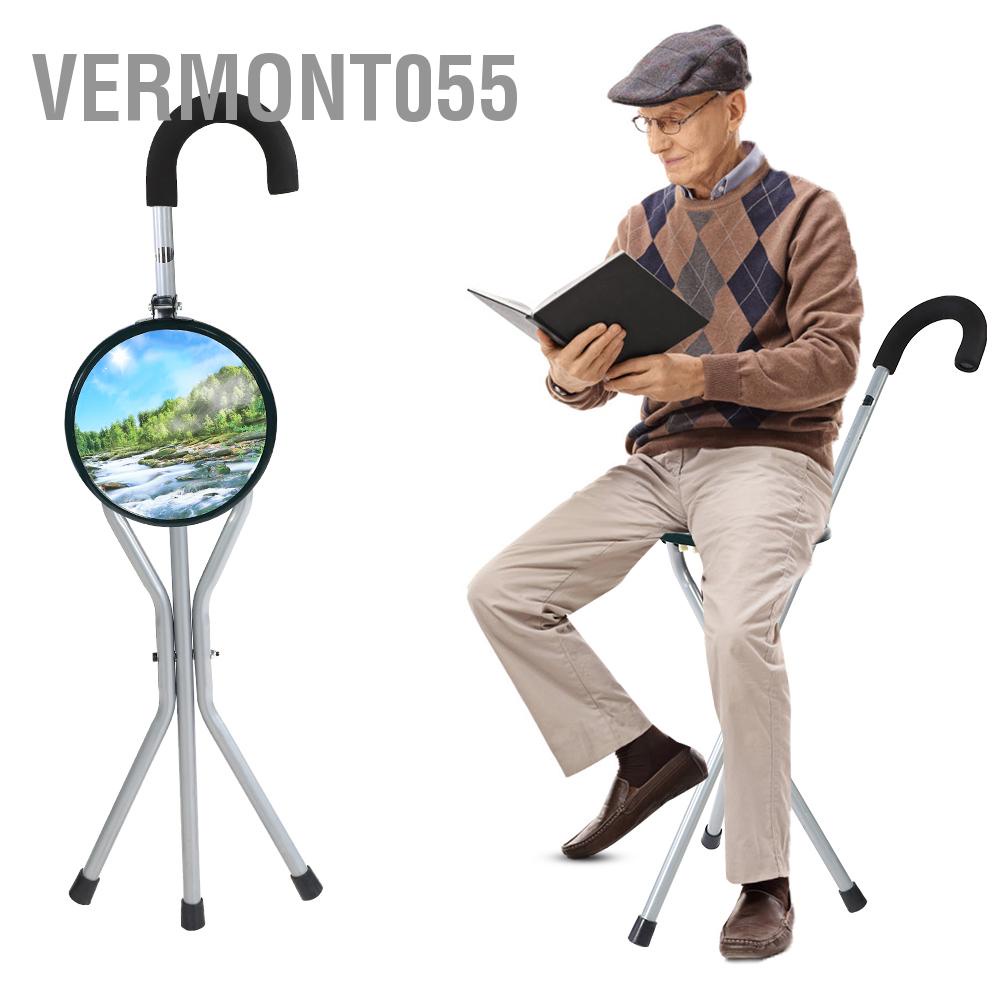 Có thể bán buôn Ghế đi bộ chân máy có thể gập lại di động ngoài trời Vermont055 Hàng giao ngay