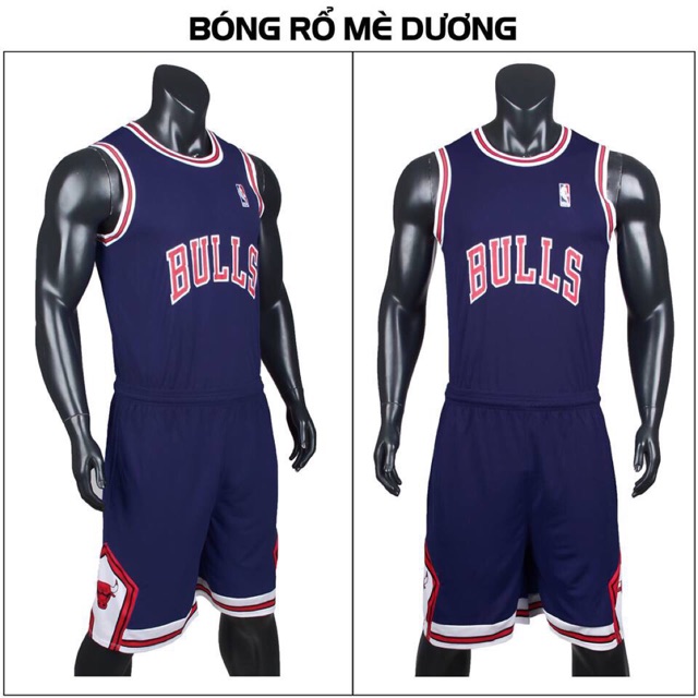 Bộ bóng rổ xanh dương