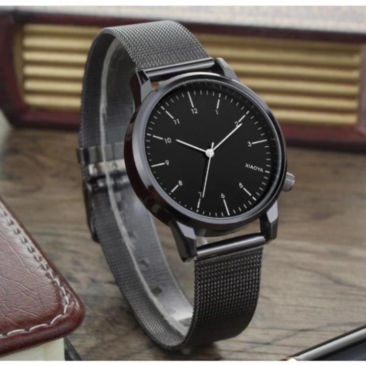 Đồng Hồ Xiaoya 1251 Với Dây Kim Loại Dành Cho Cặp Đôi