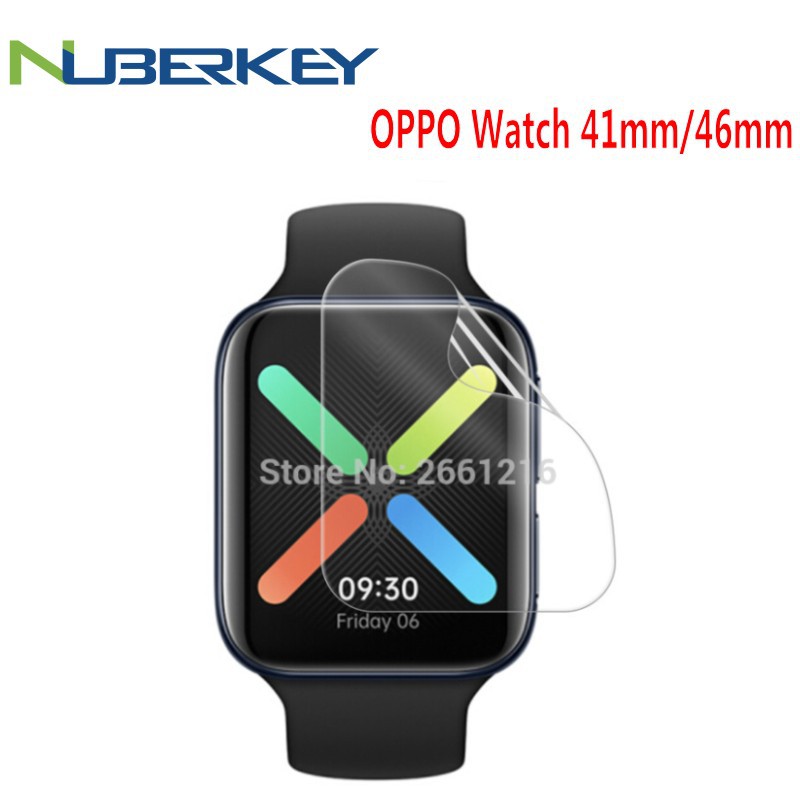 Miếng Dán Bảo Vệ Màn Hình Chống Cháy Nổ Bằng TPU Mềm Cho Đồng Hồ Thông Minh OPPO Watch 2 / 1 46mm / 41mm / 42mm