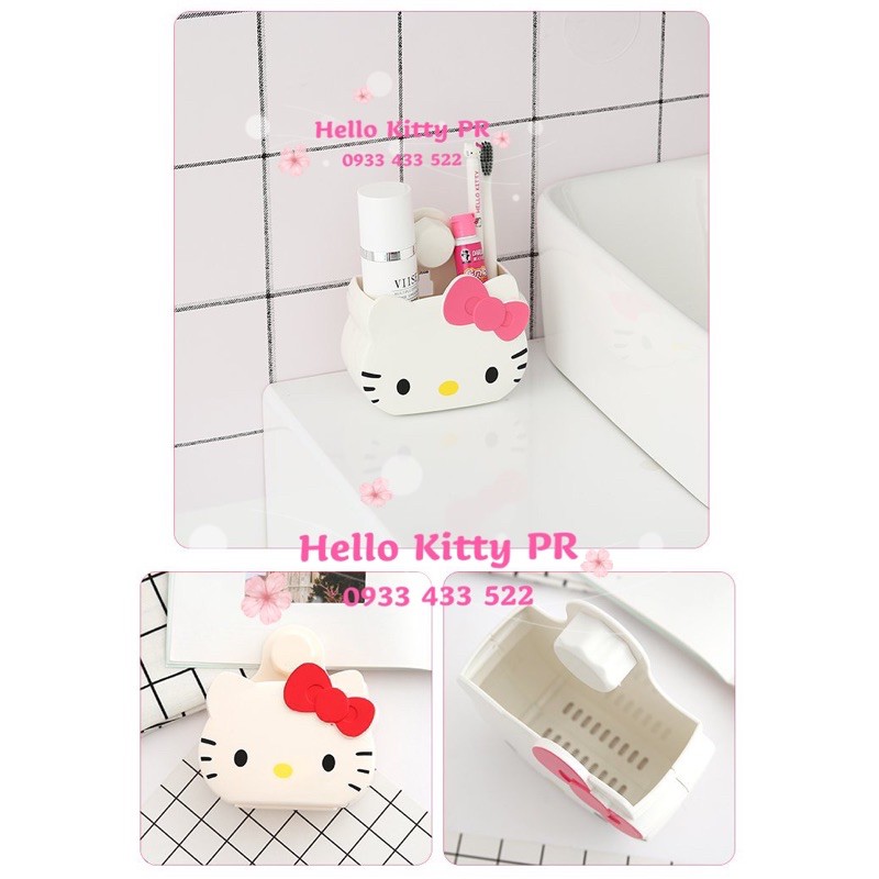 KỆ CẮM BÀN CHẢI - MỸ PHẨM - PHỤ KIỆN HELLO KITTY