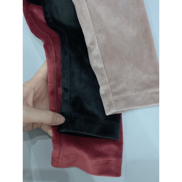 Quần legging nhung xuất dư xịn (có bigsize)