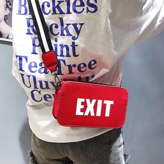Túi hộp đeo chéo exit cá tính
