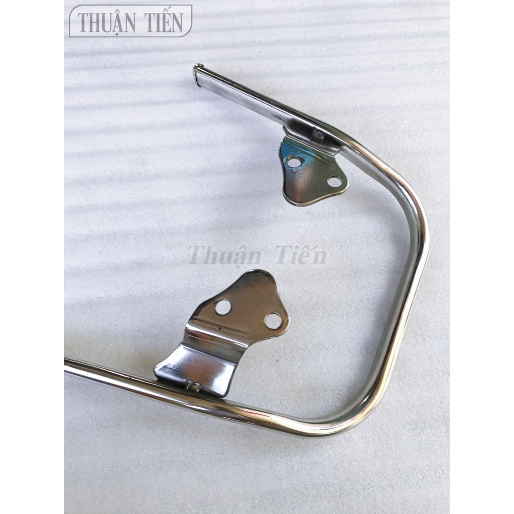 CẢNG WAVE INOX GỌNG TRÒN DÀY 19 LY, INOX KHÔNG HÍCH, MẪU TRÒN LẠ MẮT, DÙNG CHO WAVE NHỎ MẪU THÁI