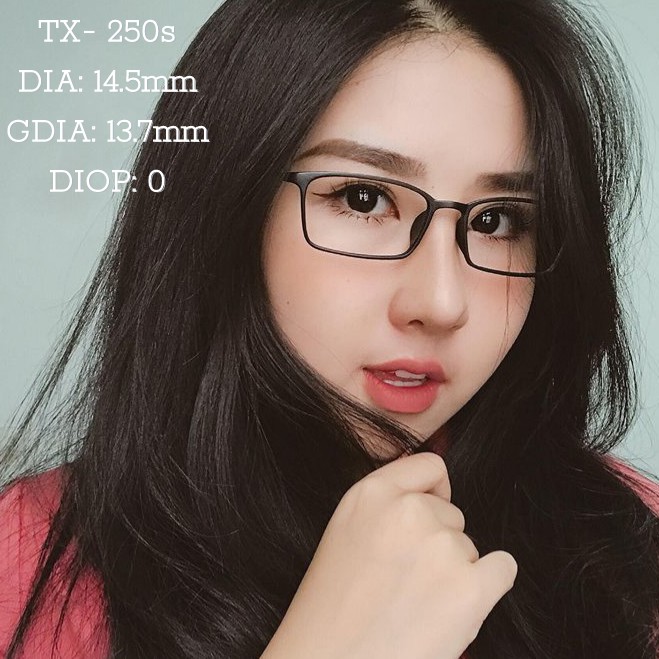 (99k/1 đôi lens) trong Bộ 3 mẫu lens Đen Hoàng Gia Tinteye Lens