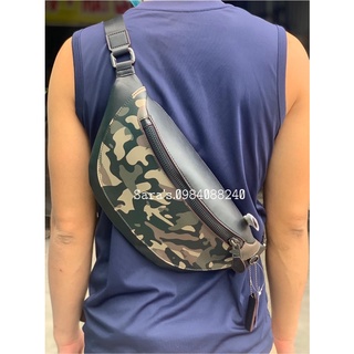 Sẵn ⭕️ túi coach da nam warren belt bag f76845