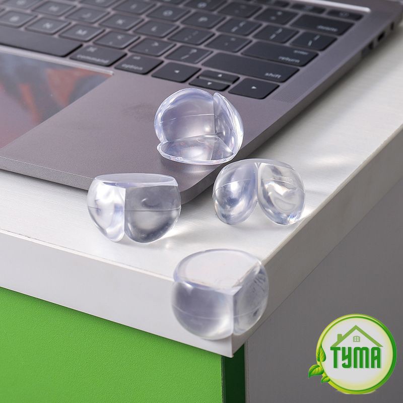 Miếng nhựa dẻo bọc góc bàn, tủ, giường, nẹp góc SILICON chống va đập an toàn cho bé tặng kèm băng keo GD_BGsili