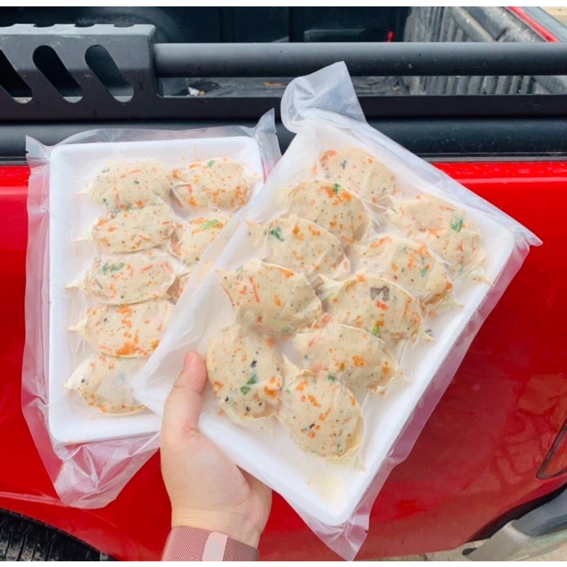 Chả mai ghẹ faci ❤️GIÁ SỈ❤️ 1 khay 10 con siêu ngon