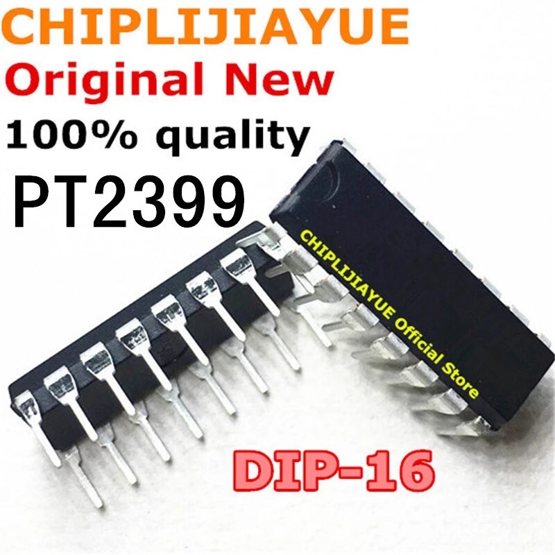10 CÁI PT2399 DIP16 PT2399 DIP-16 2399 DIP Chip IC mới và nguyên bản