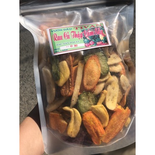 Rau củ thập cẩm sầy giòn - gói 500gr - đặc sản đà lạt loại i