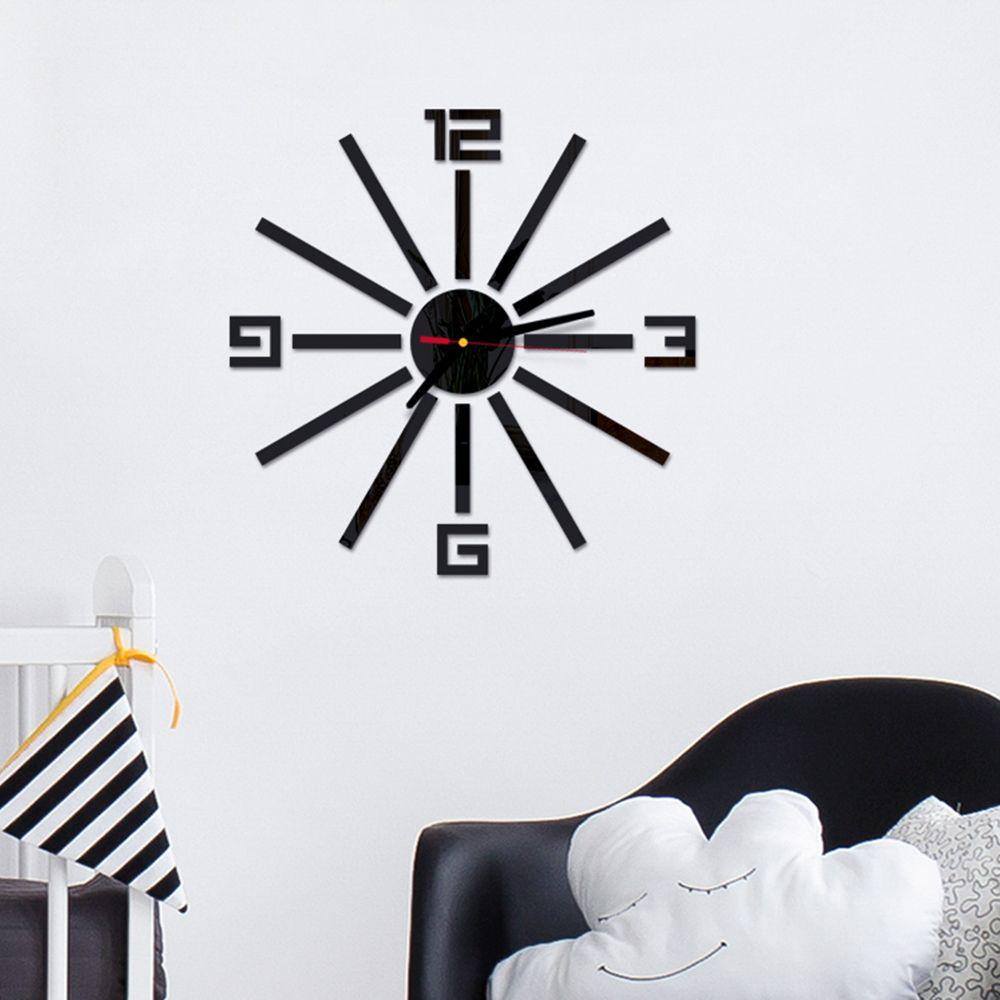 YNATURAL Đồng Hồ Treo Tường Trang Trí Nội Thất DIY