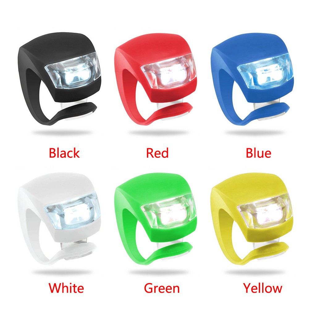 Bộ đèn LED phát sáng sườn trước cho xe đạp